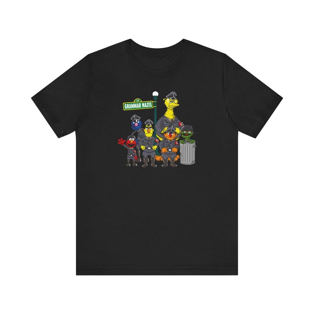 Grammar Nazis Sesame Street T Shirt